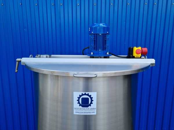 510L stainless steel agitator vessel with dissolver